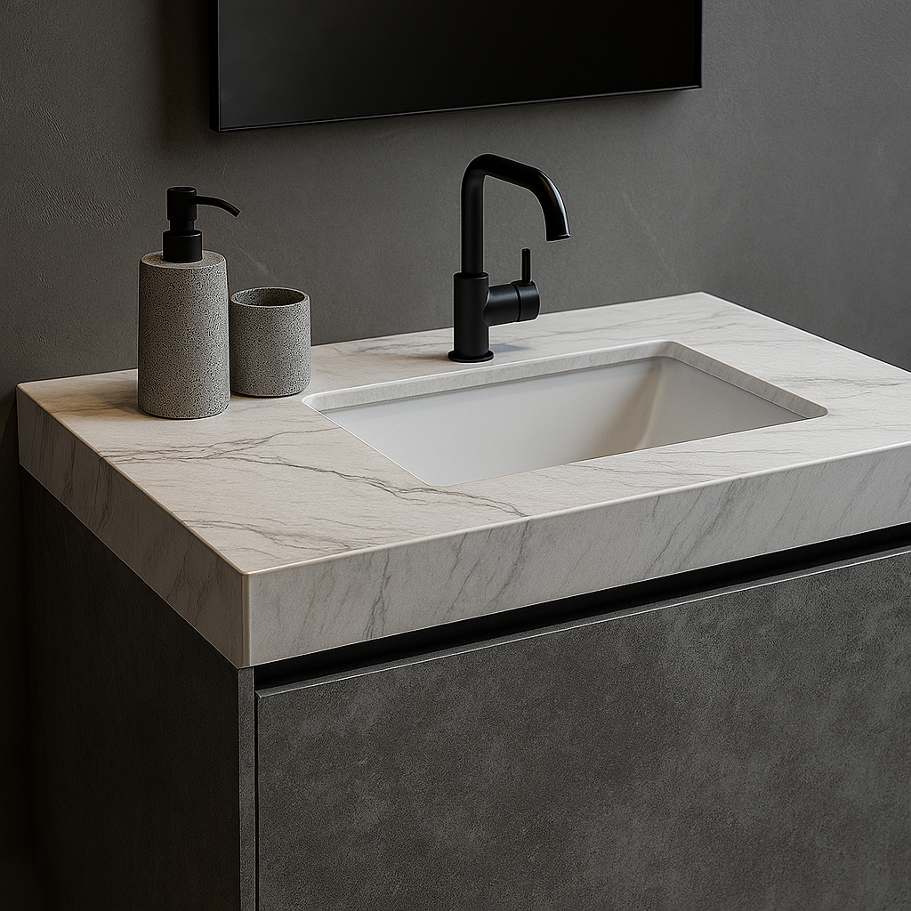 İstanbul Akrilik Mutfak Banyo Tezgahı Şık ve Sağlam